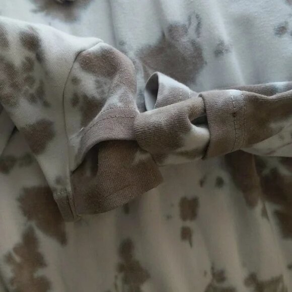 Lily & Lottie Long Sleeve Tie Dye Cowl Neck Pullover - Picture 4 of 4